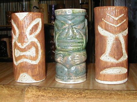 1997 Tiki Mugs