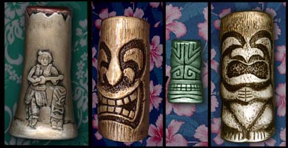 Tiki King's luau 2002 Tiki Mugs