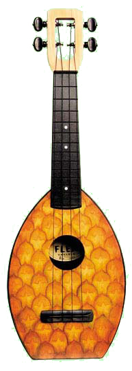 Tiki King custom Tiki Fluke Ukulele