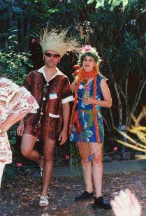 baby doe at Tiki King's luau 1997