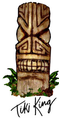 Tiki tee shirt 7, close up