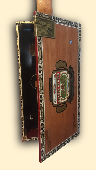 Tenor cigar box ukulele