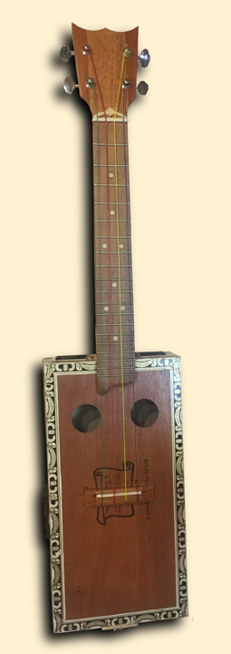 Tenor cigar box ukulele