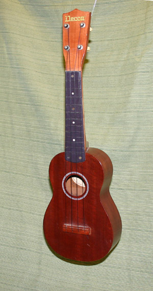 Tiki King's decca ukulele