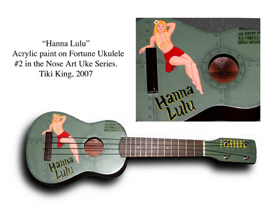 Pin-Up Art Ukulele, 