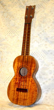 Ken Hill Koa concert Ukulele