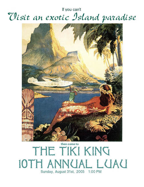 Tiki King luau 10
