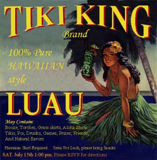 Tiki King luau 7