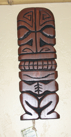 Mark 2 wall carving by Tiki King