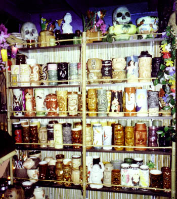 Tiki King mug collection