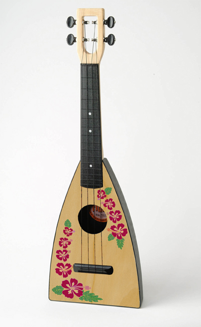 The new Island Fluke Ukulele by Tiki King