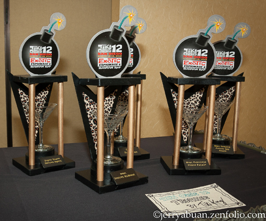 Trophies for Tiki Oasis 12