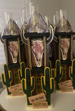 Trophies for Tiki Oasis 23