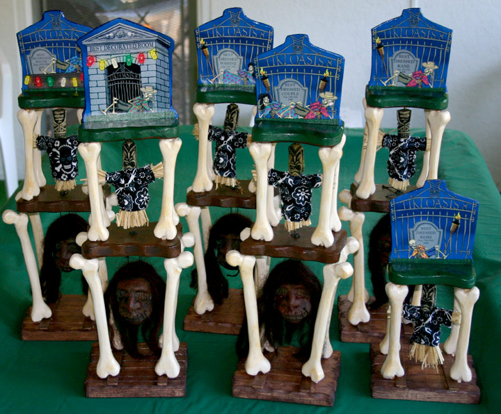 Trophies for Tiki Oasis 8