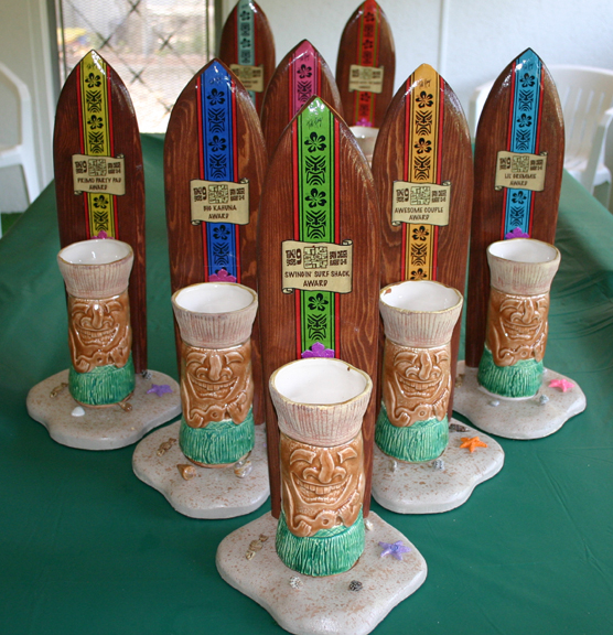 Trophies for Tiki Oasis 9