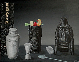 Points East, a painting by Tiki King