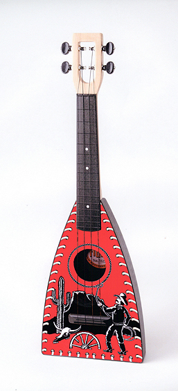 Cowboy Fluke Ukulele by Tiki King