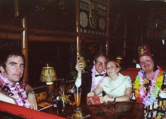 Artist Shag, and Tiki King at the Kahiki