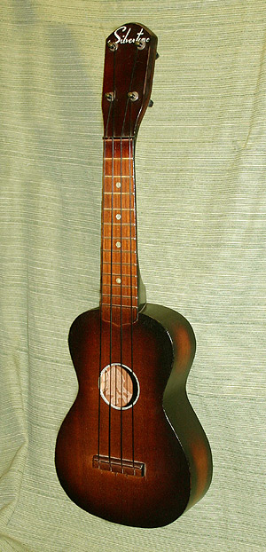 Tiki King's silvertone Ukulele