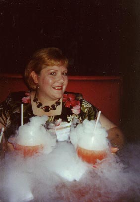 some smokin' drinks at the Kahiki