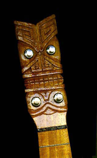 custom tiki ukulele style 2