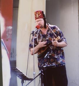 Tiki King at a UCoSC Party