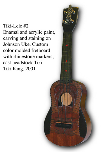 Tiki King custom Tiki-lele 2 Ukulele