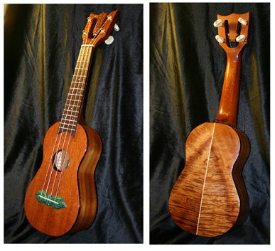 Tiki King custom soprano Ukulele