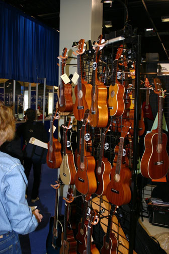 More Mahalo Ukuleles at the NAMM Show January 17th-18th 2008 in Anaheim, CA.