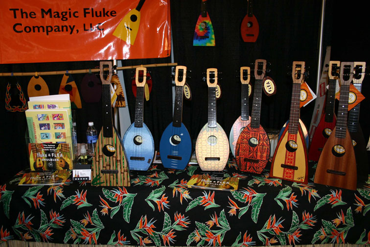 More offerings from Fleamarket Music and the Magic Fluke at the NAMM Show January 16th-19th 2008 in Anaheim, CA.