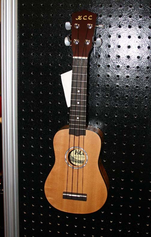 and another Ukulele by KCC Company at the NAMM Show January 16th-19th 2008 in Anaheim, CA.