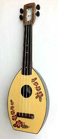 The new Island Fluke Ukulele by Tiki King