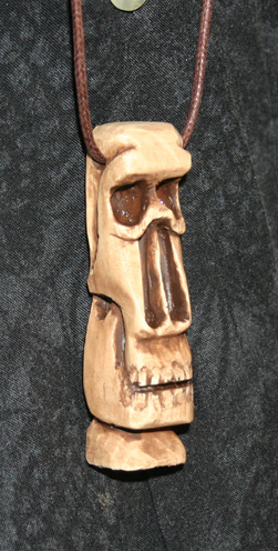 COLOR X Eyes Mask Tiki Necklace by Tiki King