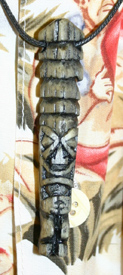 toothpick necklace by Tiki King