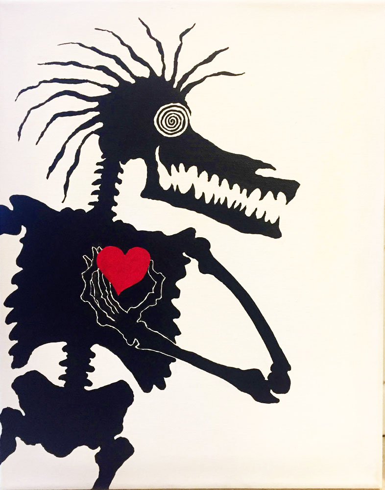 I have a heart, A Soul painting from J.P.T.K.B